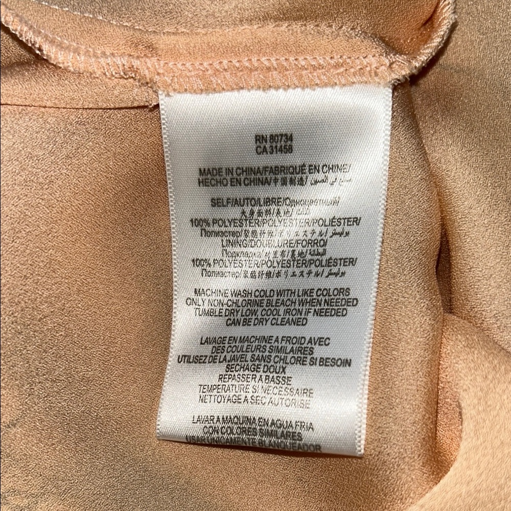 Bcbgeneration Tan Gray Spaghetti Strap Mini Dress - image 7